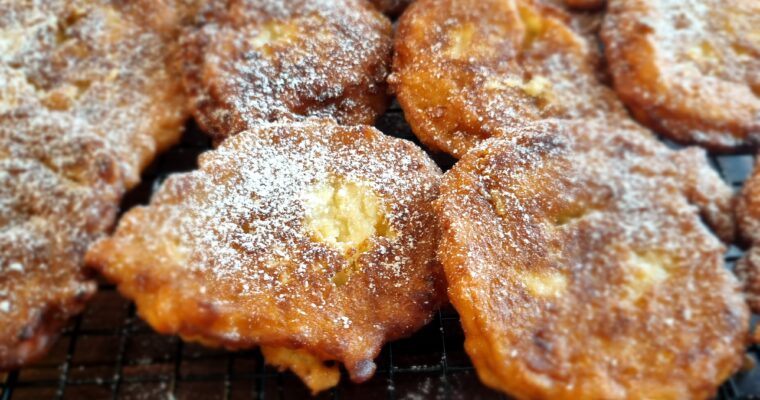 Yogurt Apple Fritters